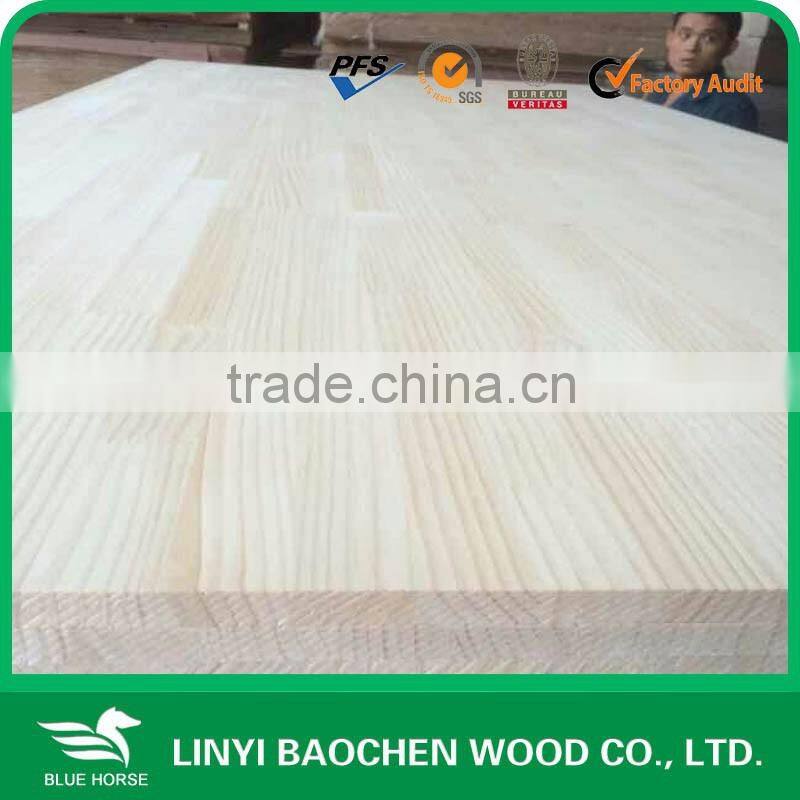 Solid wood panels/Paulownia edge glued/finger jointed/laminated panel