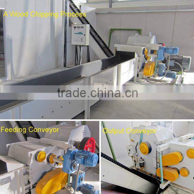 CE ISO SGS approved industrial drum wood slicer machine