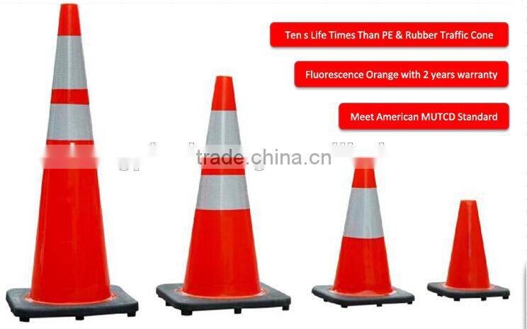 70cm Rubber Traffic cone
