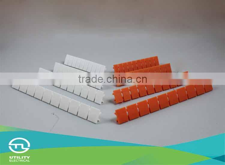 Utility Electrical Equipment Supplies Din Rail Terminal Block markers with high quality