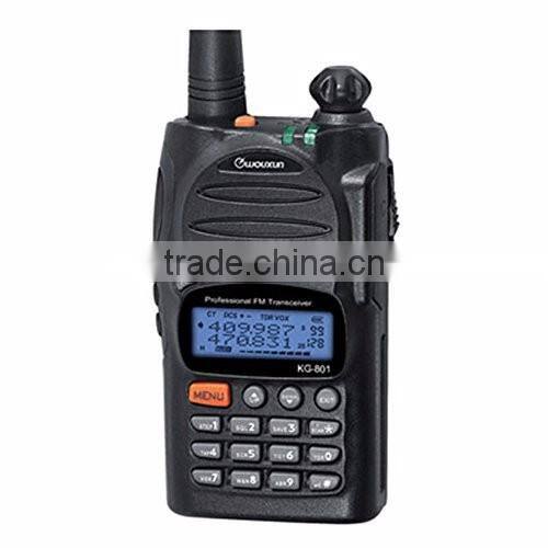 WOUXUN KG-801, UHF 400-470 DTMF Scrambler handheld radio, portable encrypt secure