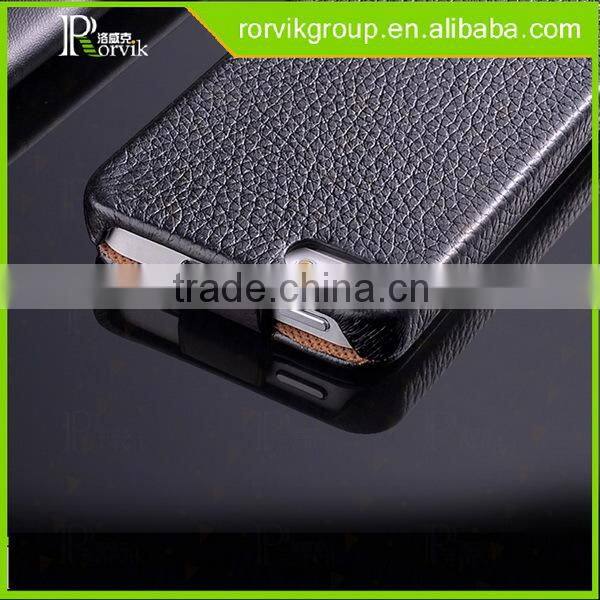 2016 Genuine Leather Wallet Phone Case Curve Edge Flip Style, Vintage Folio Cover for Apple iPhone 5 5S SE