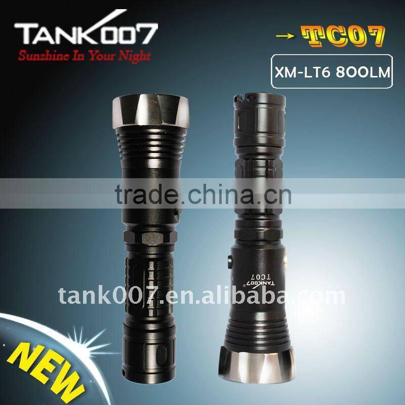 800 Lm CREE XM-L T6 LED rechargeable flashlight Torch