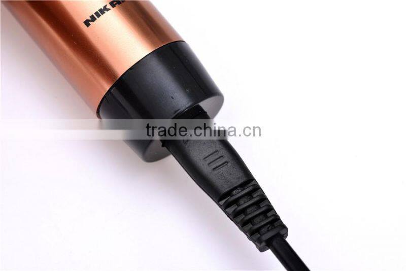 High quality 2 in 1 manual nose hair trimmer corded NK-2020