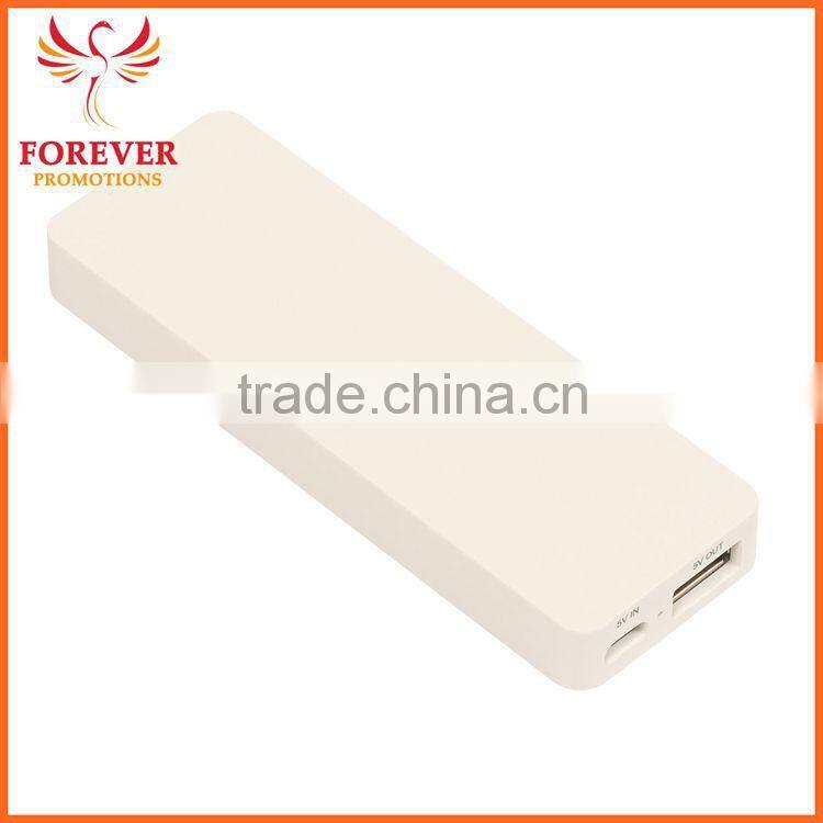 Hot Selling Power Bank Promotional Logo print USB Bar Power Bank
