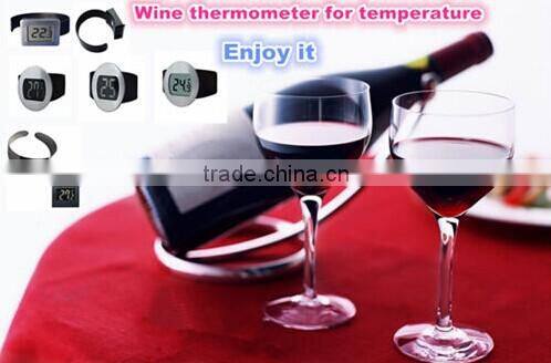 Watch style Digital Wine thermometer with backlight