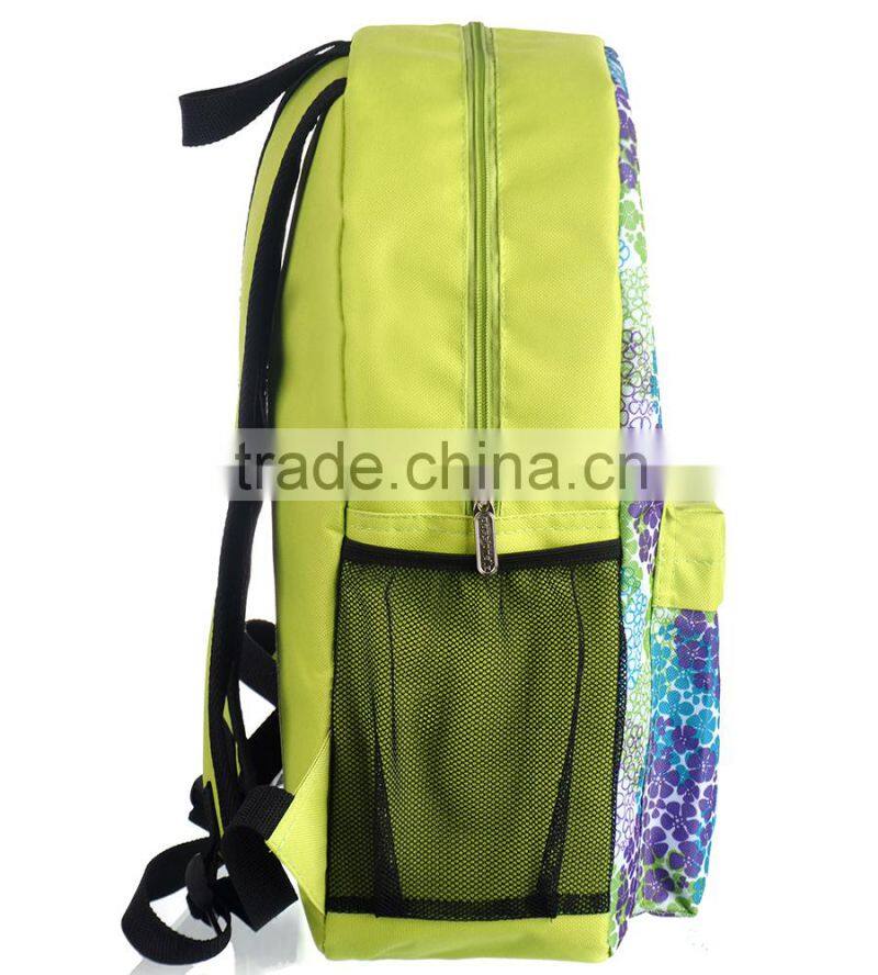 Hydrangea Backpack Young Girls Sathel Fancy Backpack