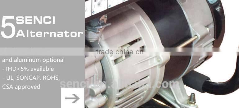 100% Cooper Wire AC Single Phase Portabale Kerosene Power Generator