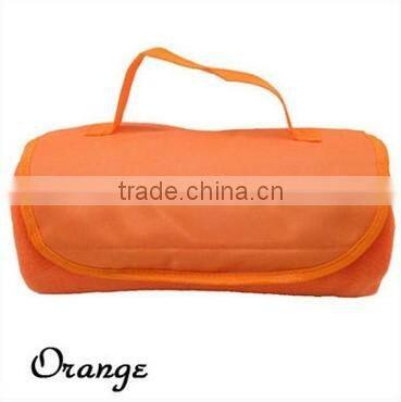 polka dot fleece blanket