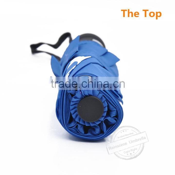 Inventory 23 inch*8k 3 folding automatic rain umbrella