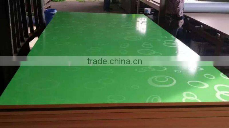 High gloss melamine board