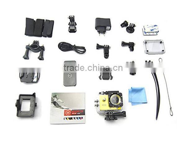 1.5inch sj4000 Body Mounted Video Cameras sport underwater DV HD1080P Video with wifi, remote control