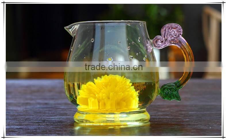 drinking glass tea cups with handle