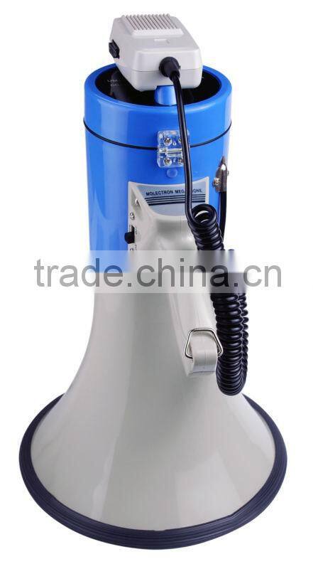 50w hand held acoustic megaphone with siren
