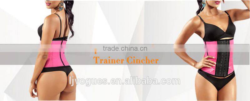 100% latex strapeless 9 steel bones with air holes waist cinchers