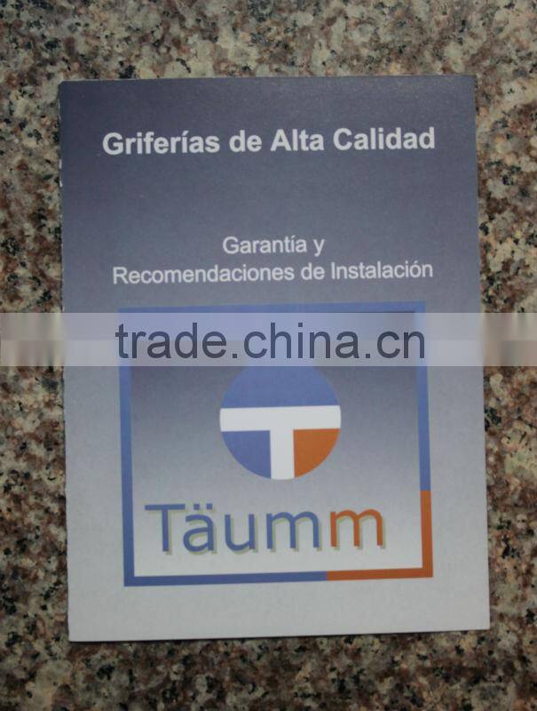 High quality full color pocket brochure flyer / leaflet printing