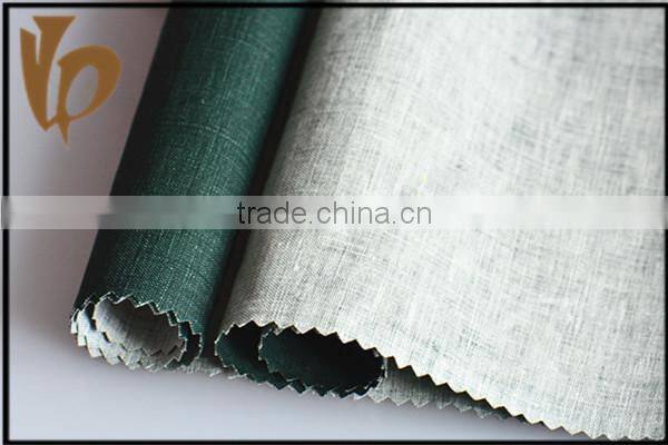 pure linen China wholesale winter mens pants fabric with coated