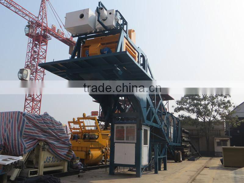 mobile type dry concrete plant for sale,high productivity mobile dry concrete plant for sale