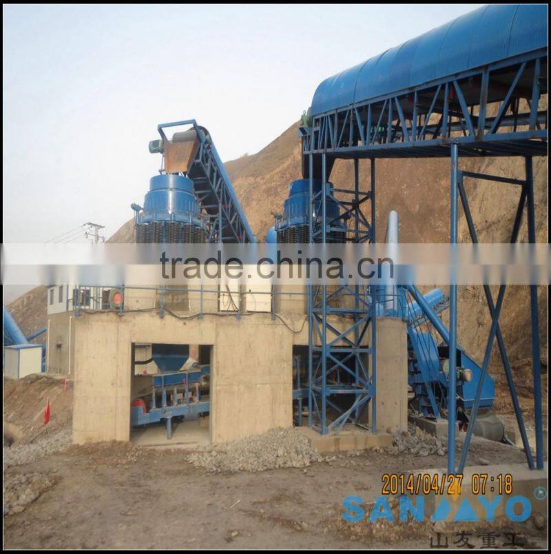 Best Cone crusher in China from Shanghai SANYYO