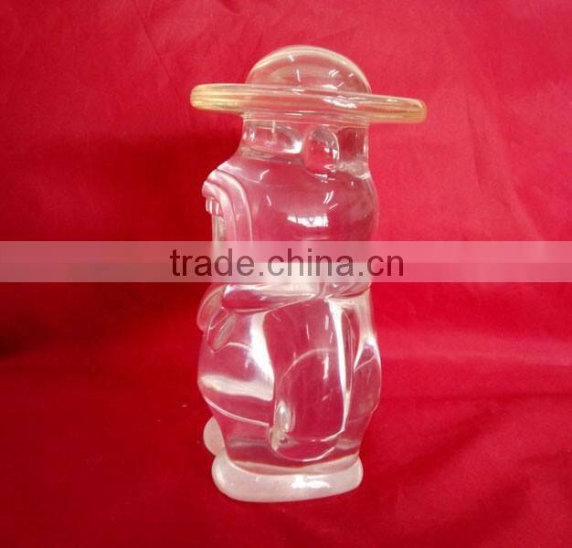 Custom artificial crystal block/ paperweight stand