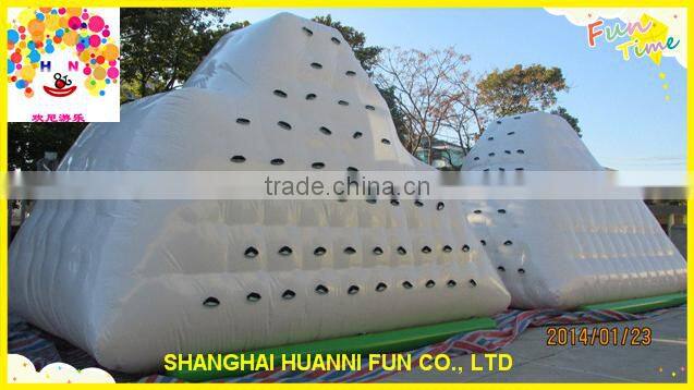 Inflatable popular Water park iceberg for carnivals
