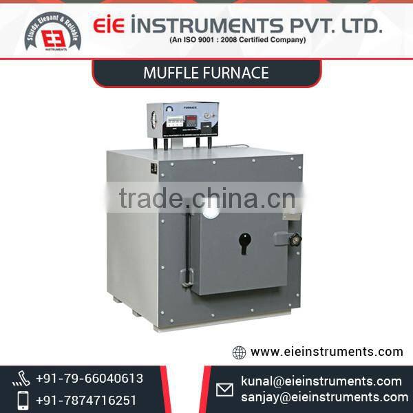 Dual Display Microprocessor Base Muffle Furnace Available for Hot Sale