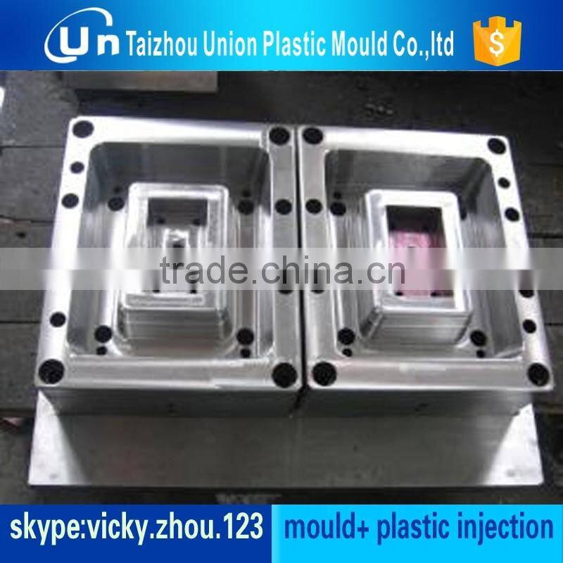 thin wall plastic injection round container box mould