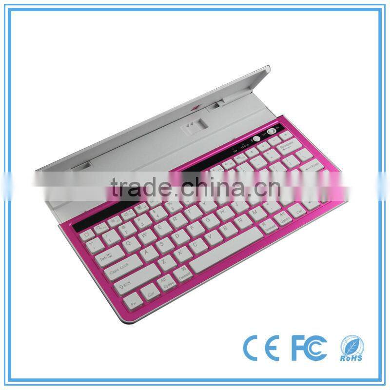 60 Degree Angles View Bluetooth Aluminum Keyboard For Dell Tablet With Or Below 10.1