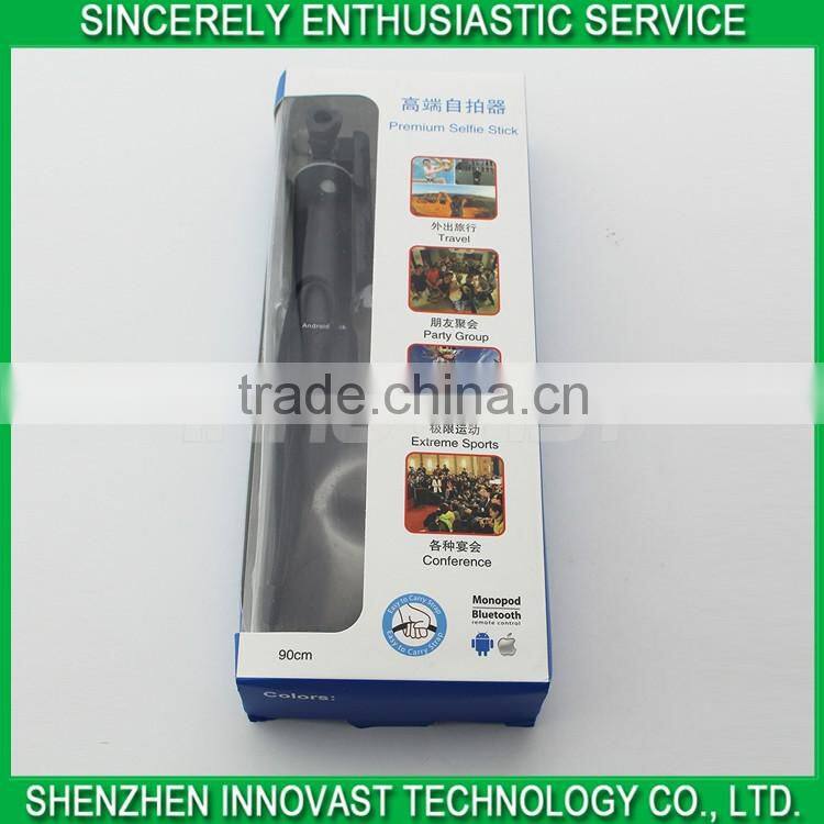 Popular Colorful Bluetooth Monopod Selfie Stick Zoom Selfie Stick with New Generation
