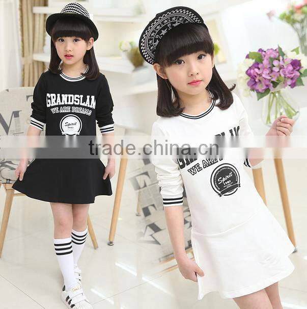 2016 girls unicorn flutter dress baby cotton frocks design adorable girls summer cotton dress latest children frocks designs