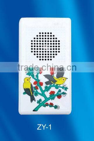 DC 3V dingdong sound recording wired doorbell / digital door chime / loud doorbell wired