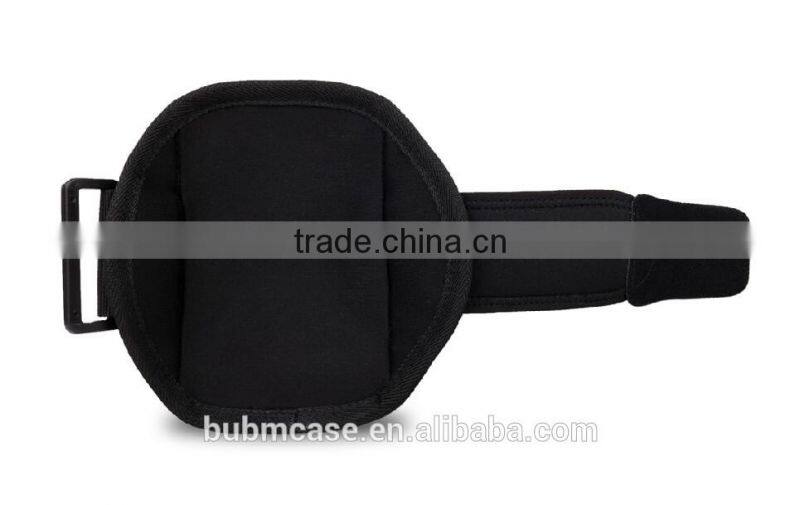 Black Running Sport Armband Recreational Runner Wrist Bag for 4.3" Gym Mobile Phone Arm Holder for Iphone 5s Galaxy S4 HTC ONE