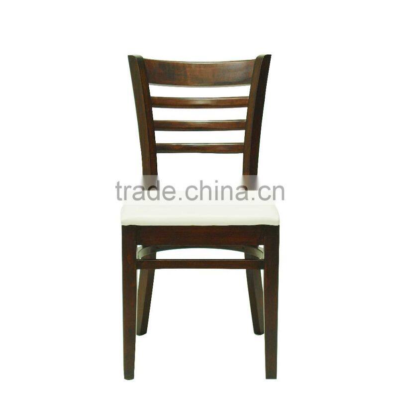 Wholesale modern genuine leather with arm restaurant wooden light weight beach chair