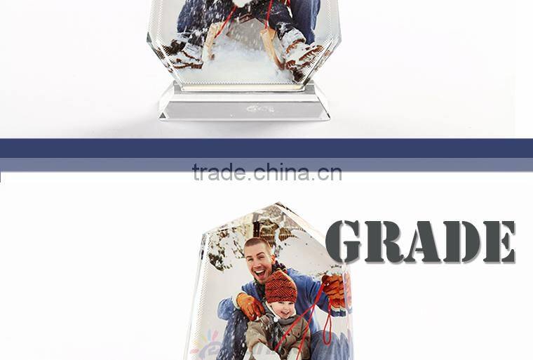 Blank Sublimation crystal as a wedding gift (BXP01))