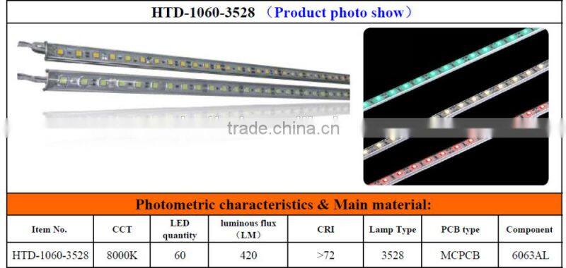 Flex LED Strips Type and White Emitting Color 3528 led rigid strip