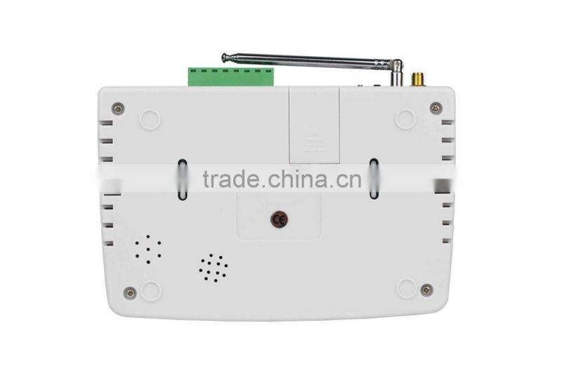 Genuine original GSM wireless home security burglar alarm system to automatically dial a call PIR SMS Russian/English/Spanish