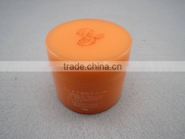 white and fair face cream empty cream jar