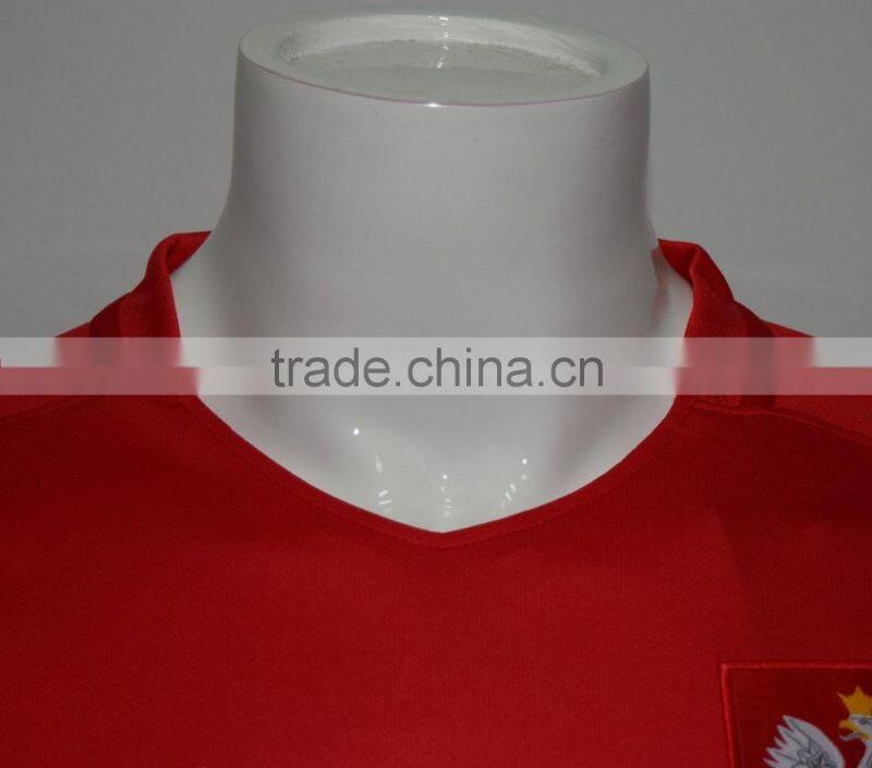 Sublimation football kit home/away soccer uniforms