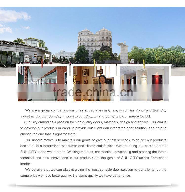 SC-P052 White color PVC door design