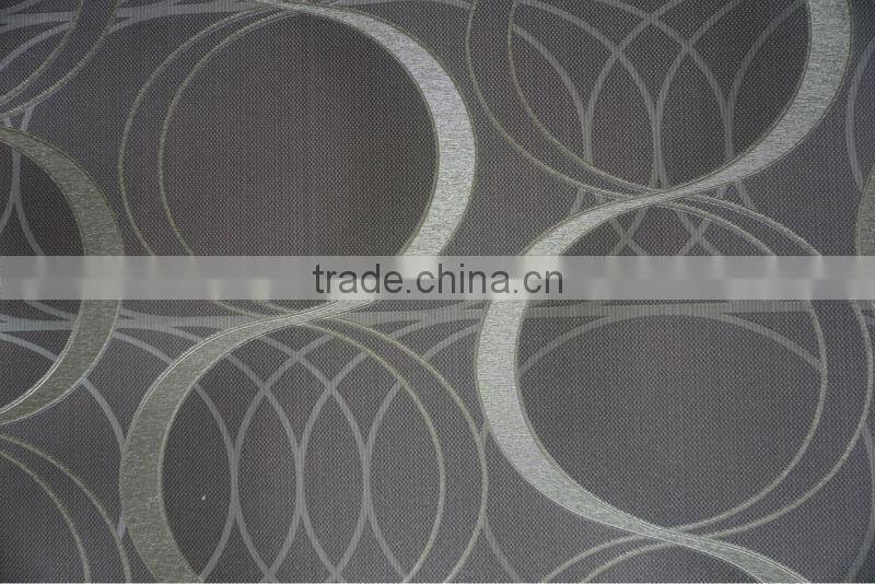 3d vinyl embossed wallpaper for home decoration