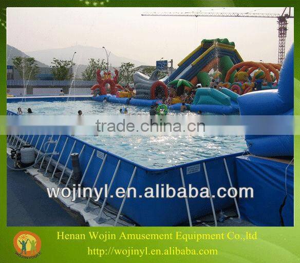 Factory directly sale giant funny swimming pool slide for sale