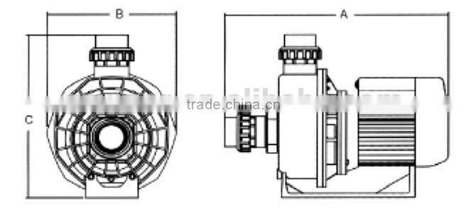 New design brushless DC Swimming Pool Pumps