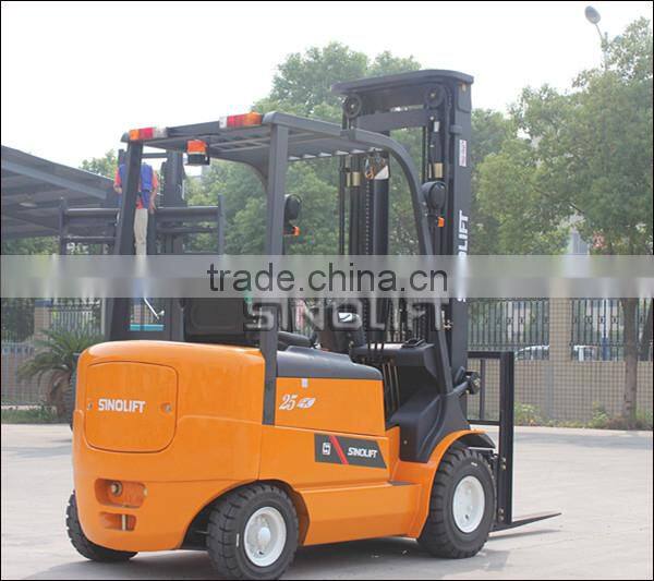 Hot - Four Wheels 1-3T Electric Forklift with CE