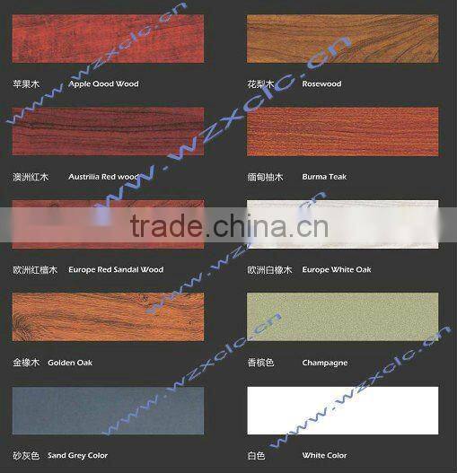 2015 Popular Aluminum Balcony Sliding Windows