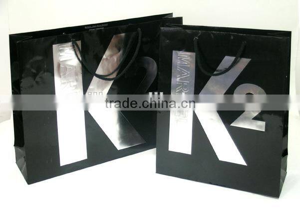 Fashion custom printed paper bags for shopper