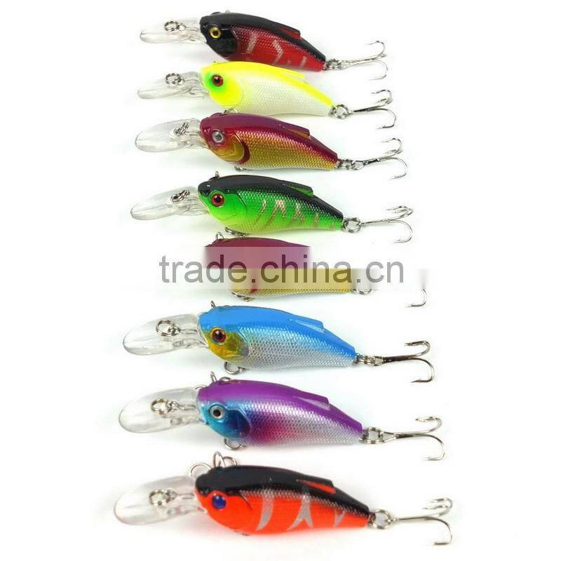 Crank Fishing Bait fishing lure 7.5cm/9.1g top water magician fishing tackle