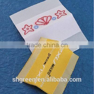 hot sale apparel cloth wash label for collar