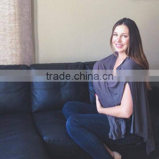 Baby Breastfeeding and Nursing Cover - Also Use As Scarf and Poncho