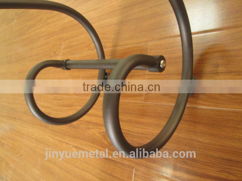 metal display wine rack