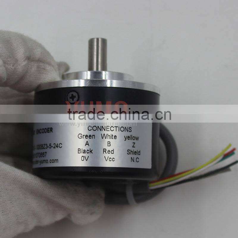 ISC5208 1000 phase CNC system Machine Solid shaft encoder optical price incremental rotary encoder